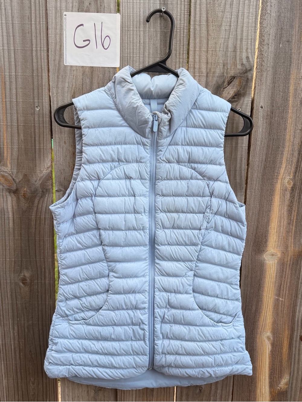 Lululemon Pack It Down Vest Size 6